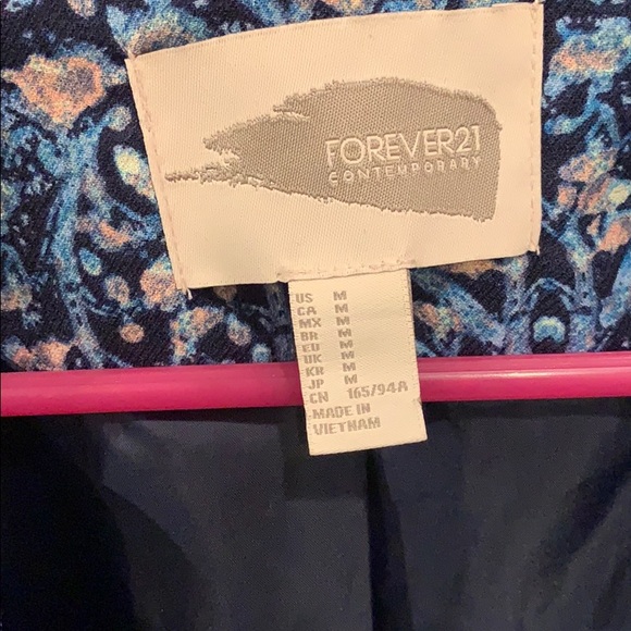 Floral blazer Forever21 - Picture 4 of 5